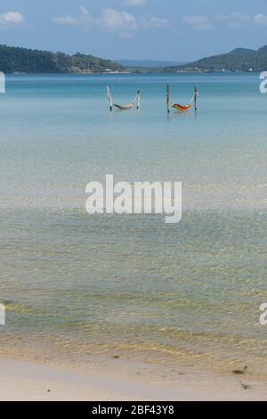 Saracen Bay, Koh Rong Sanloem, Kambodscha Stockfoto