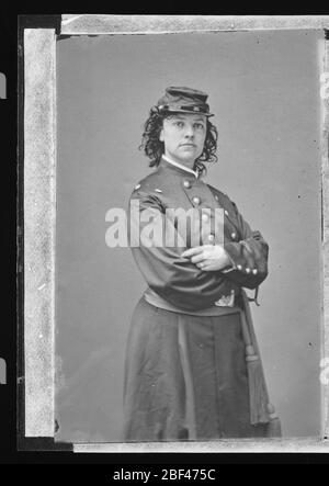 Pauline Cushman. Stockfoto