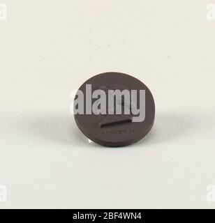 Architas. Oval, mit geformtem Rand. Bärtiger Kopf- und Schulterporträt, im Profil nach rechts, Archytas (ca. 428–347 V. CHR.). Stockfoto