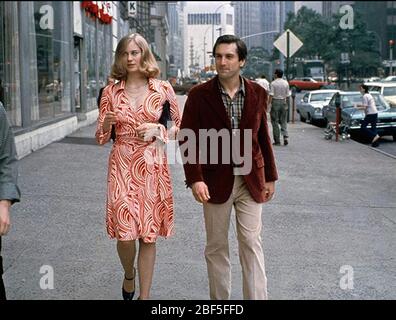 TAXIFAHRER 1976 Columbia Pictures Film mit Robert De Niro und Cybil Shepherd Stockfoto