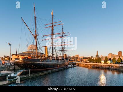 Royal Research Ship Discovery at Disvovery Point, Dundee Stockfoto