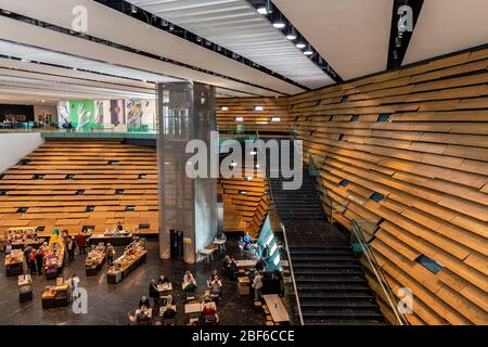 Innenansicht des Victoria & Albert Museum, Dundee Stockfoto