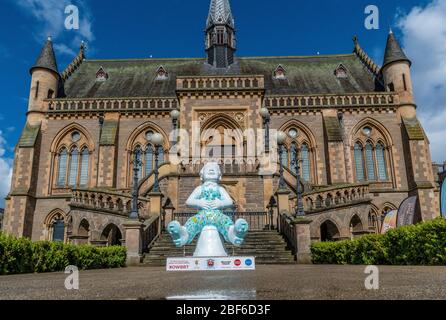 McManus Museum, mit oor Wullie Installation Dundee Stockfoto