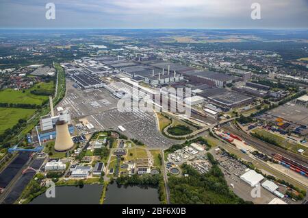 , Volkswagen AG in Wolfsburg, 23.07.2016, Luftaufnahme, Deutschland, Niedersachsen, Wolfsburg Stockfoto