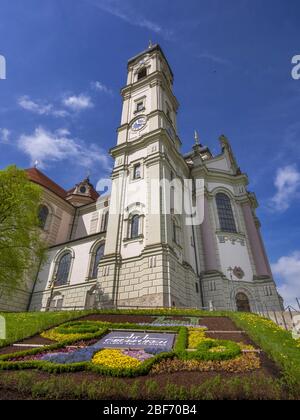 Basilika der Benediktinerabtei in Ottobeuren, Deutschland, Bayern, Schwaben, Allgäu Stockfoto