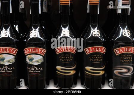 Baileys, creme-Likör auf der Grundlage Stockfoto