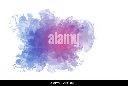 Abstrakte bunte Aquarell Malerei Hintergrund, bunte Pinsel Illustration Verläufe Hintergrund. Stockfoto