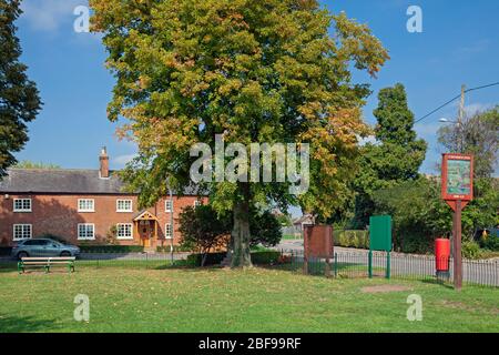 England, Buckinghamshire, Cheddington Village Center Stockfoto