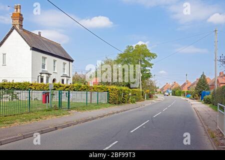 England, Buckinghamshire, Cheddington High Street Stockfoto