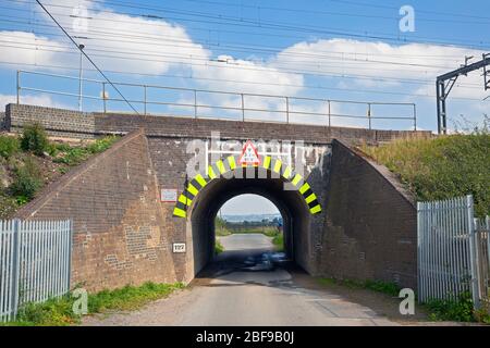 England, Buckinghamshire, Ledburn, Mentmore Bridge (Schauplatz des 'Great Train Robbery' am 8. August 1963) Stockfoto