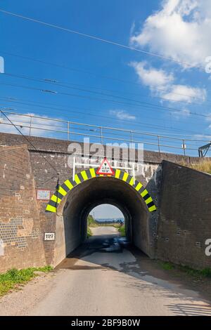 England, Buckinghamshire, Ledburn, Mentmore Bridge (Schauplatz des 'Great Train Robbery' am 8. August 1963) Stockfoto