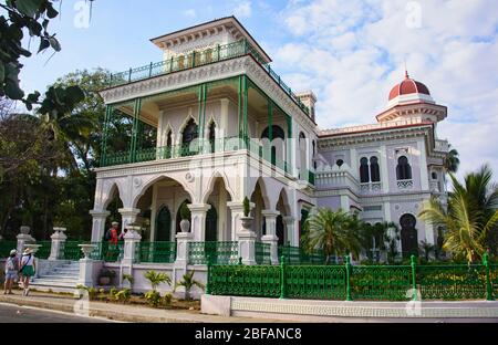 Der maurische Palacio de Valle, Cienfuegos, Kuba Stockfoto