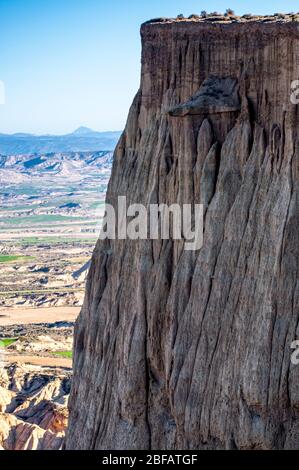 Bardenas Reales, Naturpark, Navarra, Spanien Stockfoto