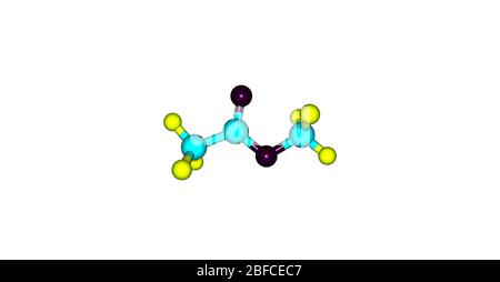 Methylacetat oder Essigsäure Methylester oder Methylethanat ist ein Carboxylat-Ester Stockfoto