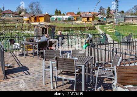 ZOO, Tábor, Jižní Čechy, Česká republika / zoologischer Garten, Stadt Tabor, Südböhmische Region, Tschechische republik Stockfoto