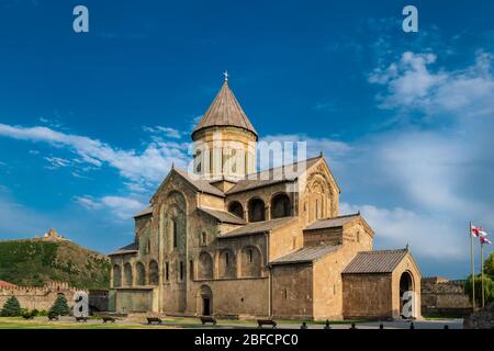 Georgien, Svetizchoweli Orthodoxe Kathedrale in der historischen Stadt Mzcheta Stockfoto