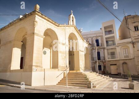 Kirche von Saint Pauls Schiffswrack eine römisch-katholische Pfarrkirche in Malta. Stockfoto