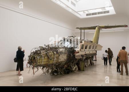 Der polnische Pavillon der Biennale Venedig mit der Skulptur ‘Flight’ des Künstlers Roman Stańczak Stockfoto