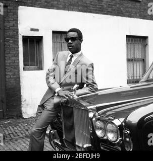 Stevie Wonder in London c1965 Foto: Tony Henshaw Archive Stockfoto