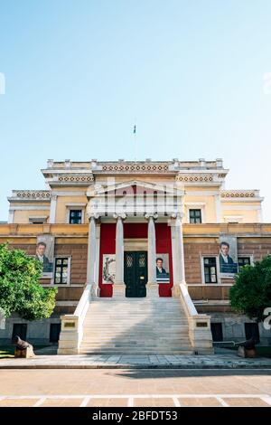 Athen, Griechenland - 6. August 2019 : Nationales Historisches Museum Stockfoto