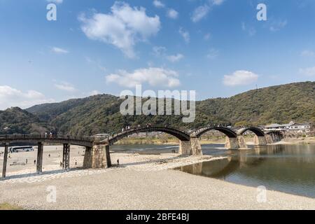 Kintai-kyo-Brücke, Iwakuni, Japan Stockfoto