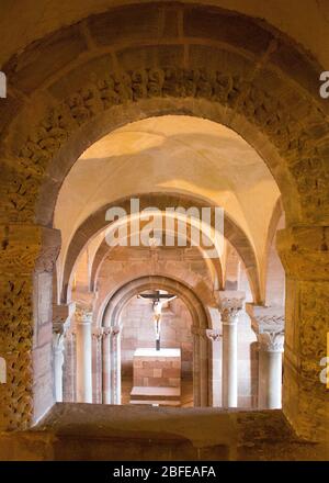 Die Kaiserkapelle im Nürnberger Schloss. Stockfoto