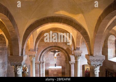 Die Kaiserkapelle im Nürnberger Schloss. Stockfoto