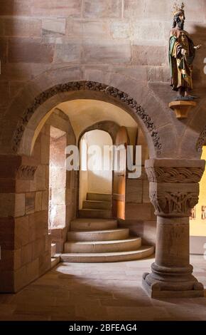 Die Kaiserkapelle im Nürnberger Schloss. Stockfoto