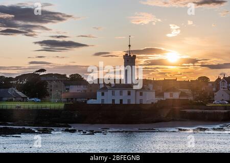 Signal Tower Museum Lighthouse, Arbroath Stockfoto