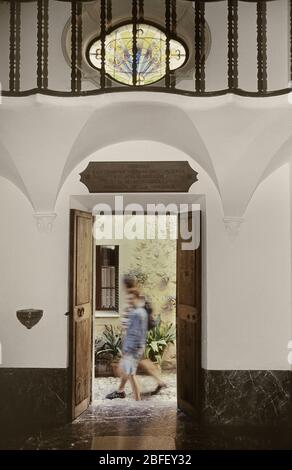 DER GEBURTSORT VON SAINT CATALINA THOMÀS, Valldemossa, Mallorca, Mallorca, spanische autonome Gemeinschaft der Balearen. Spanien Stockfoto