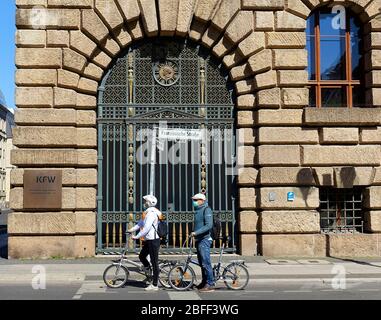 KfW, ehemals KfW Bankengruppe, deutsche staatliche Entwicklungsbank, Berlin Stockfoto