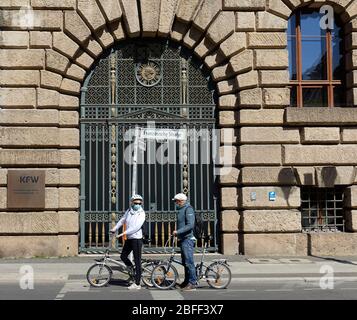 KfW, ehemals KfW Bankengruppe, deutsche staatliche Entwicklungsbank, Berlin Stockfoto