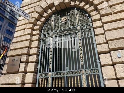 KfW, ehemals KfW Bankengruppe, deutsche staatliche Entwicklungsbank, Berlin Stockfoto