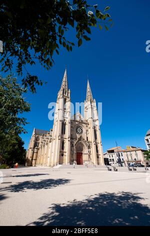 Kirche Saint-Baudile in Nimes, Frankreich, Europa Stockfoto