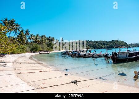 Koh Yao Yai Island Strand und Küsten sind das beliebteste Reiseziel in Thailand Stockfoto