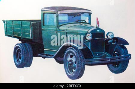 GAZ-AA Truck, Russland, 1932 Stockfoto