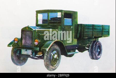 YAG-6 Truck, 1936, Russland Stockfoto