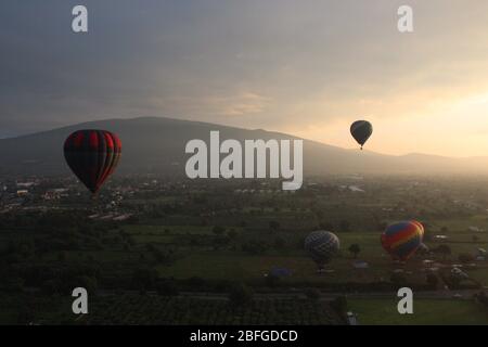 Heißluftballons Stockfoto