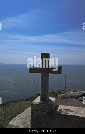 Costa da Morte (Todesküste) am Kap Finisterre, Galicien, Spanien Stockfoto