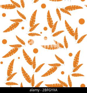 Doodle zentangle Blätter Herbst Muster. Endlose hipster Abbildung. Native American Indian traditionelle Symbole, Stammes- und ethnischen boho Thema. Stock Vektor