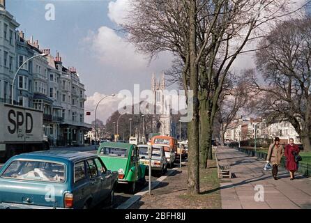 St. Peter's Church, April 1979, Brighton, England, Großbritannien Stockfoto