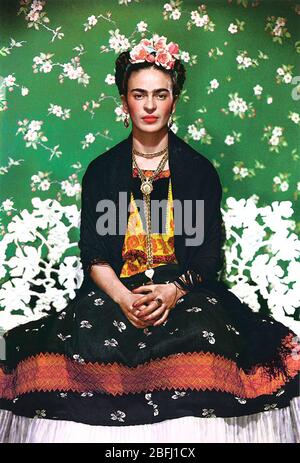 Frida Kahlo de Rivera (1907-1954), berühmte mexikanische Malerin Stockfoto