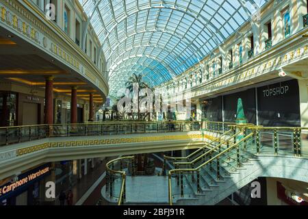 Im Trafford Centre Einkaufszentrum. Trafford, Manchester, Großbritannien Stockfoto