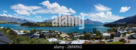 Queenstown, Lake Wakatipu, Otago, South Island, Neuseeland, Ozeanien. Stockfoto