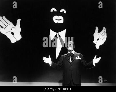 AL JOLSON singt in Blackface im SINGENDEN KIND 1936 Regisseure WILLIAM KEIGHLEY und BUSBY BERKELEY Warner Bros. Stockfoto