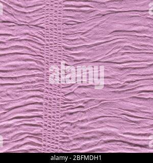 Textur aus leinen violetten Stoff. Violetter Materialhintergrund Stockfoto