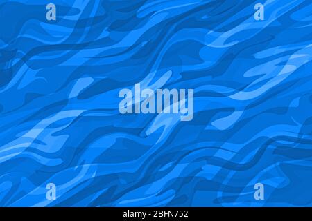 Blaue Farbe, abstrakte Hintergrundillustration Stockfoto