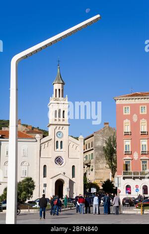 Kirche des Hl. Franziskus in Split, Kroatien, Europa Stockfoto