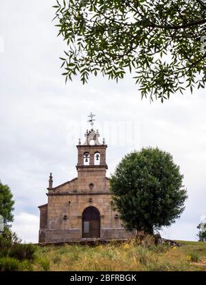 Ermita del Teso de San Cristóbal. Zamora. Castilla León. España Stockfoto