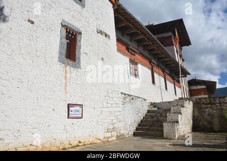 Jakar Dzong, Bumthang District, Bhutan. Stockfoto